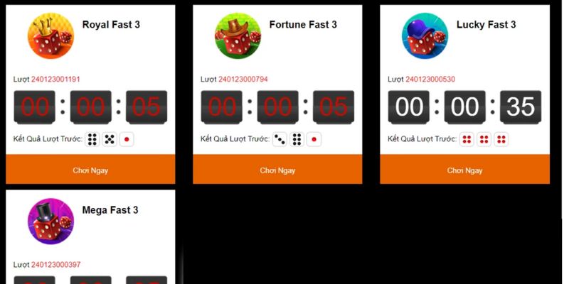 Fast 3 trả thưởng cực nhanh